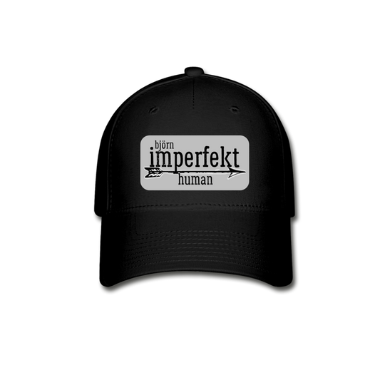 björn imperfekt human baseball cap - black