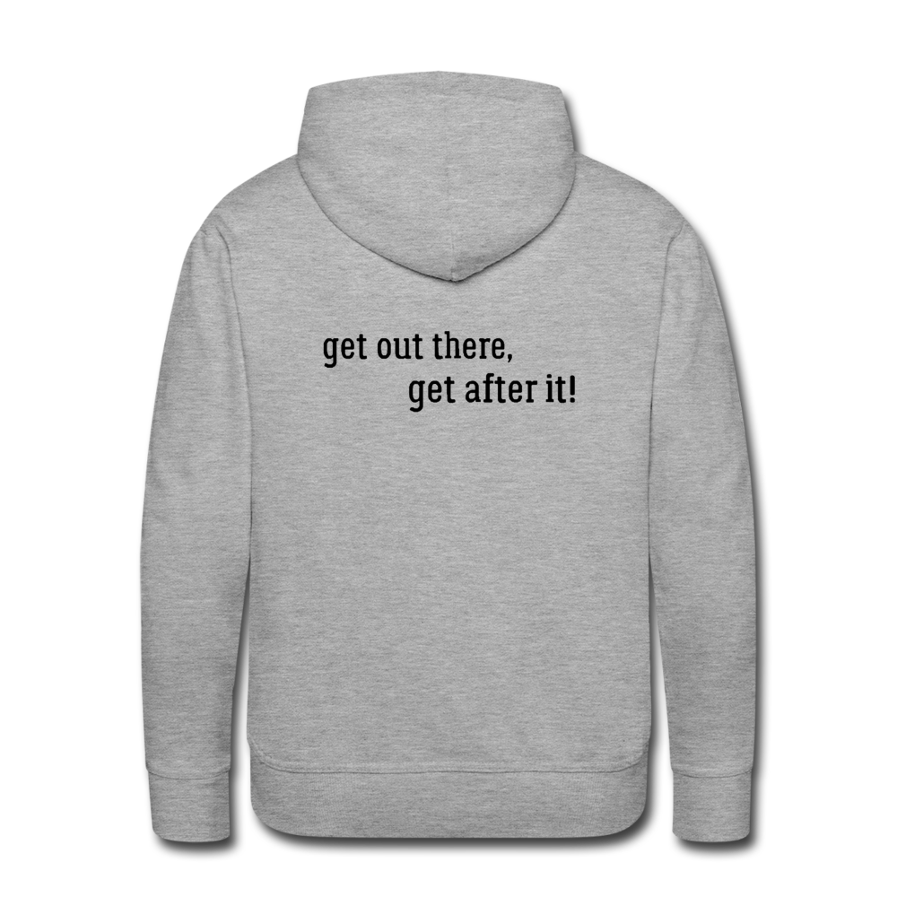 imperfekt fishing men’s premium hoodie - heather grey