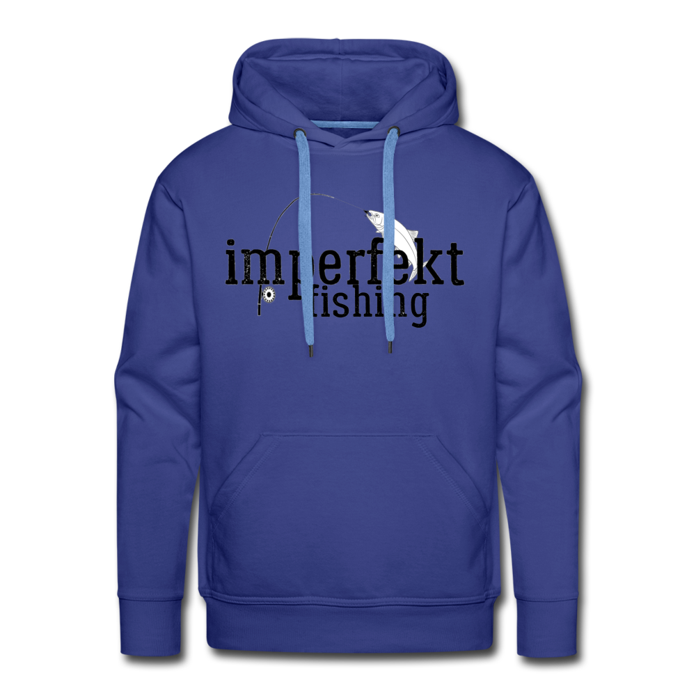 imperfekt fishing men’s premium hoodie - royal blue