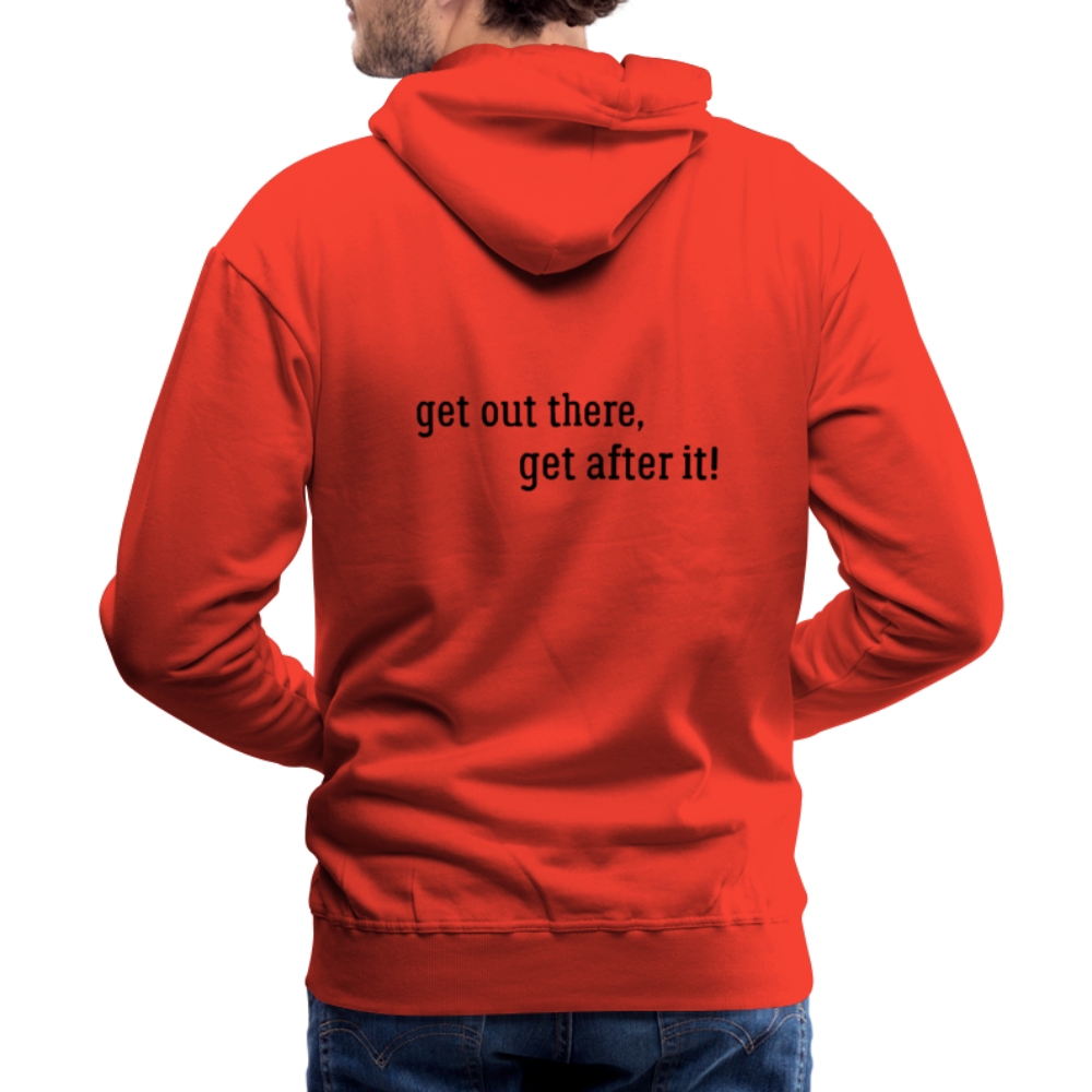 imperfekt fishing men’s premium hoodie - red