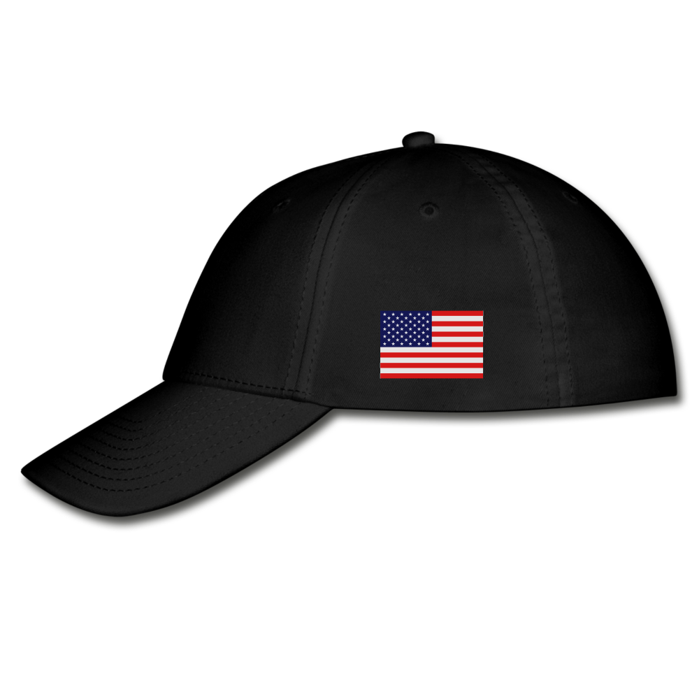 the imperfekt pew baseball cap - black
