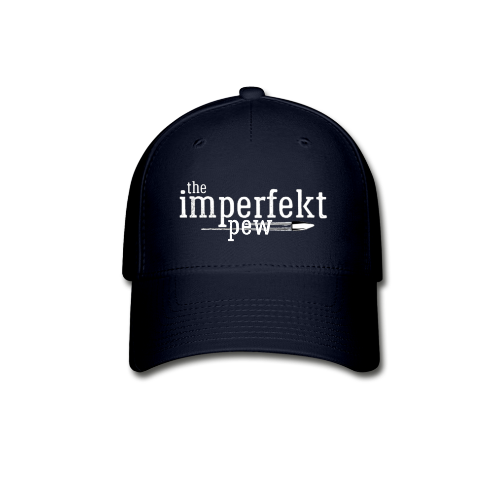 the imperfekt pew baseball cap - navy