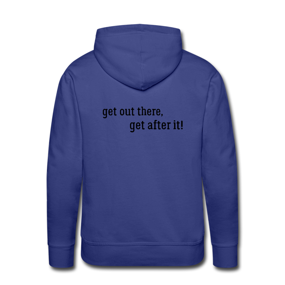 the imperfekt pew men’s premium hoodie - royal blue