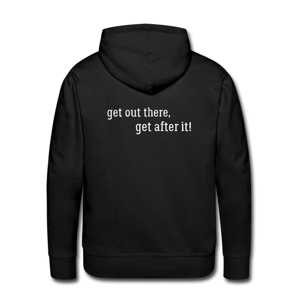 the imperfekt pew men’s premium hoodie - black