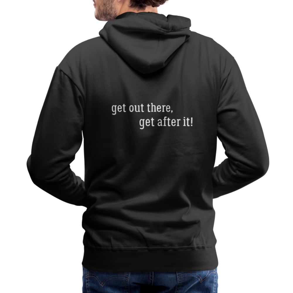 the imperfekt pew men’s premium hoodie - black
