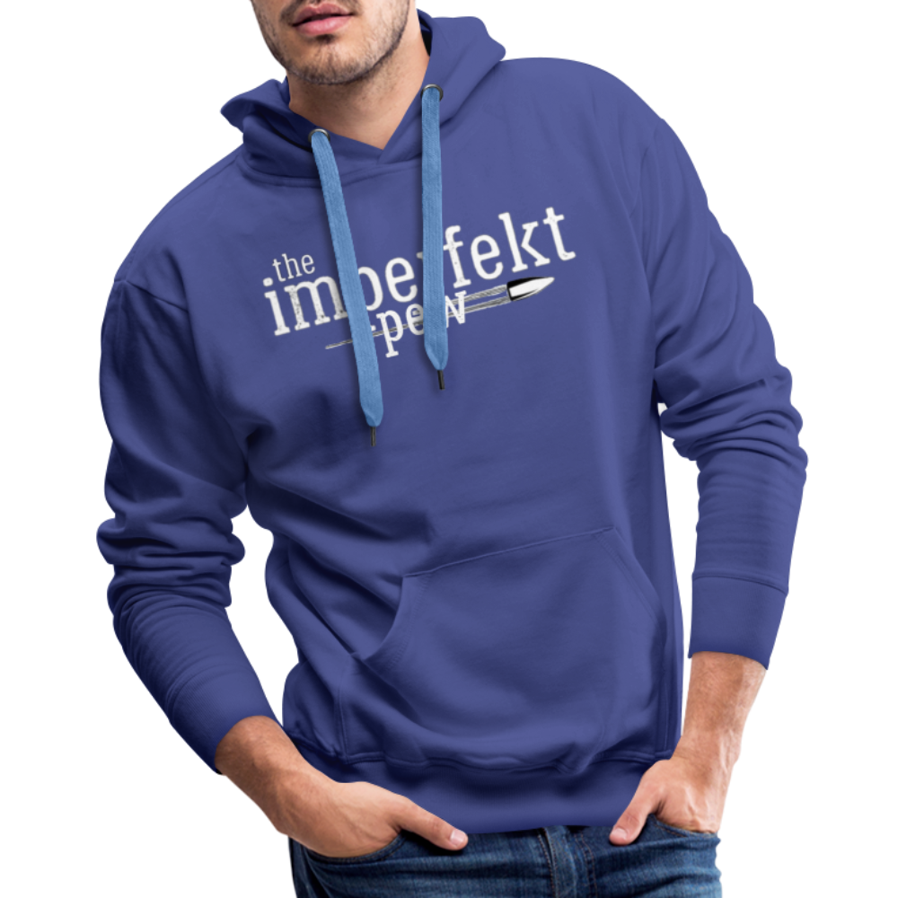 the imperfekt pew men’s premium hoodie - royal blue