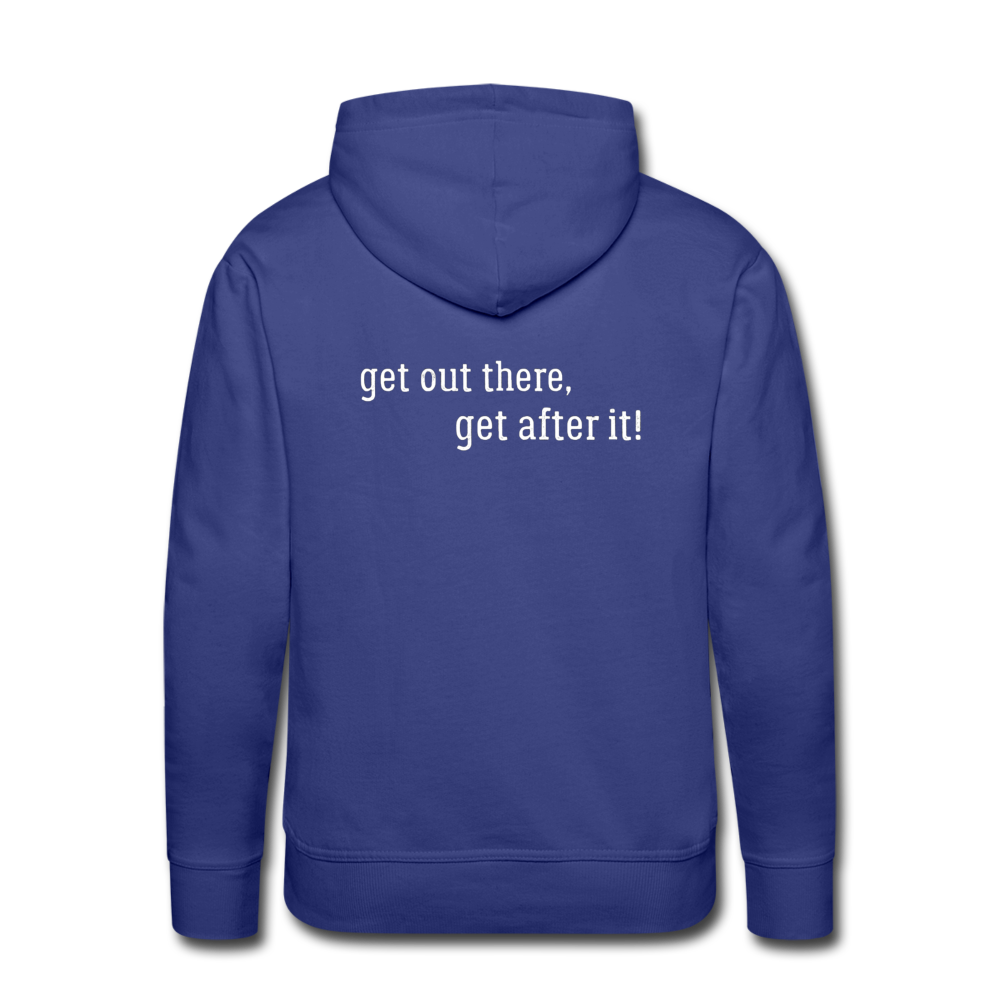 the imperfekt pew men’s premium hoodie - royal blue