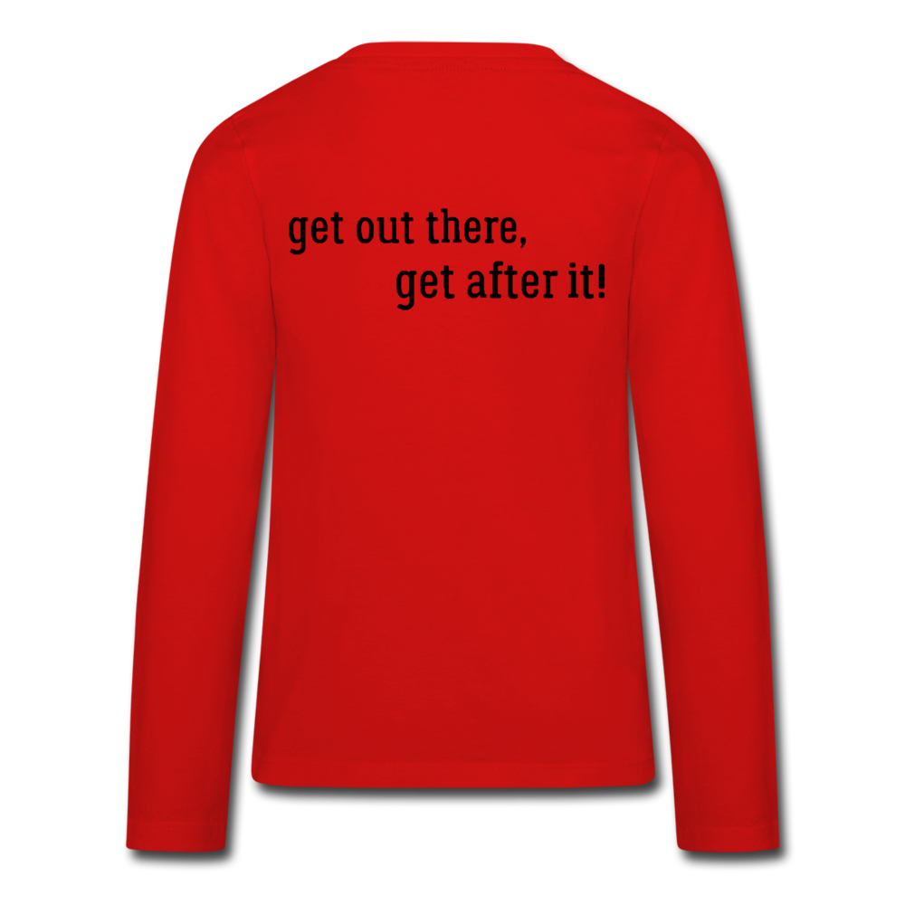 the imperfekt pit master kids' premium long sleeve t-shirt - red