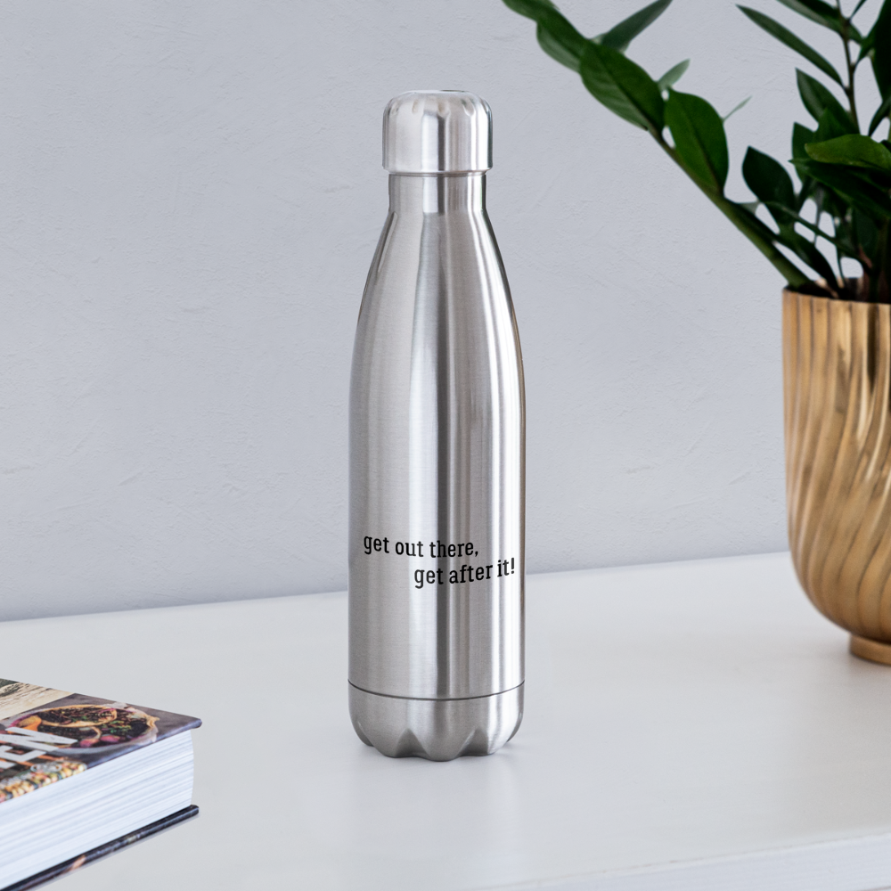 björn imperfekt human insulated stainless steel water bottle - silver