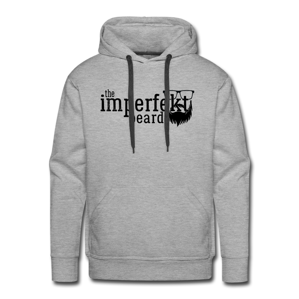 the imperfekt beard men’s premium hoodie - heather grey