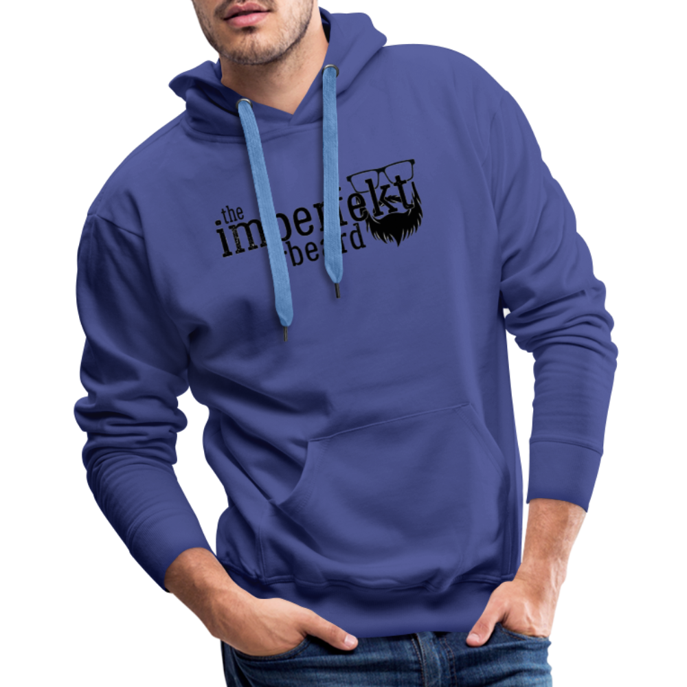 the imperfekt beard men’s premium hoodie - royal blue