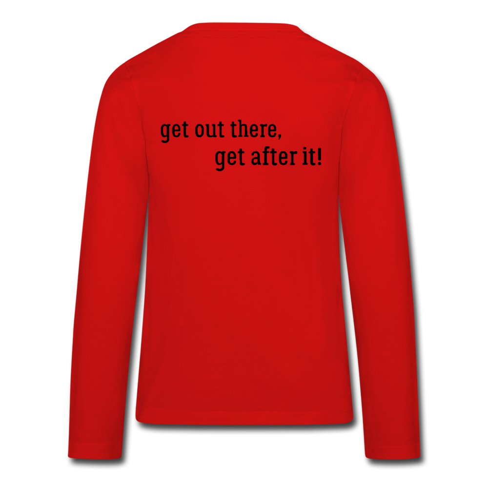 imperfekt kids' premium long sleeve t-shirt - red