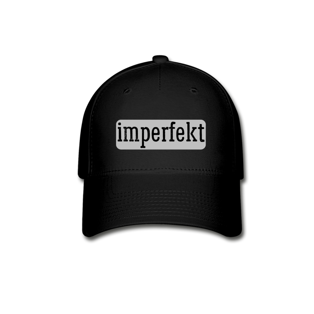 imperfekt baseball cap - black