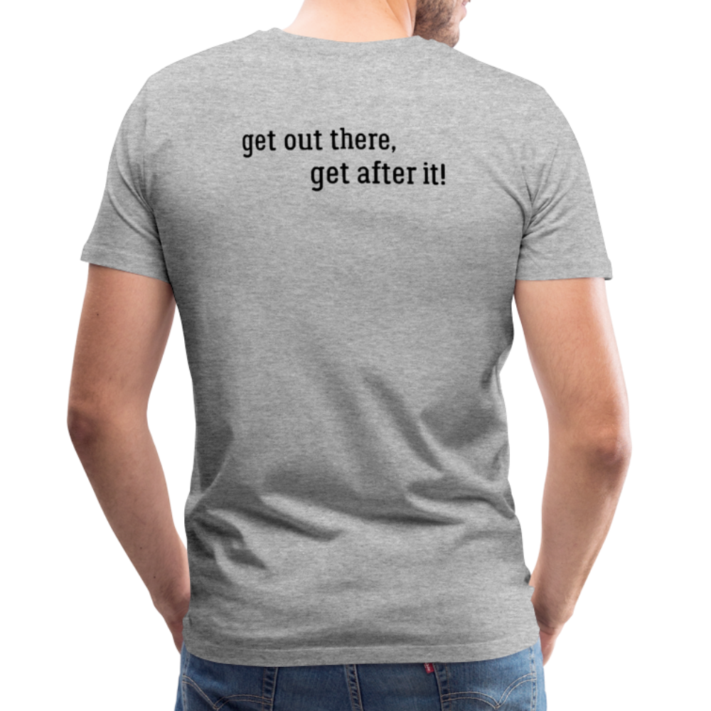 björn imperfekt human men's premium t-shirt - heather gray