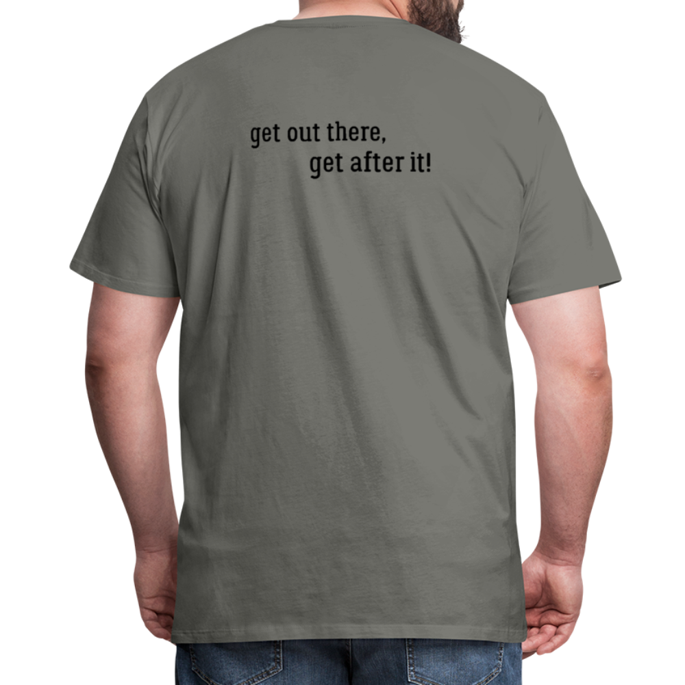 björn imperfekt human men's premium t-shirt - asphalt gray