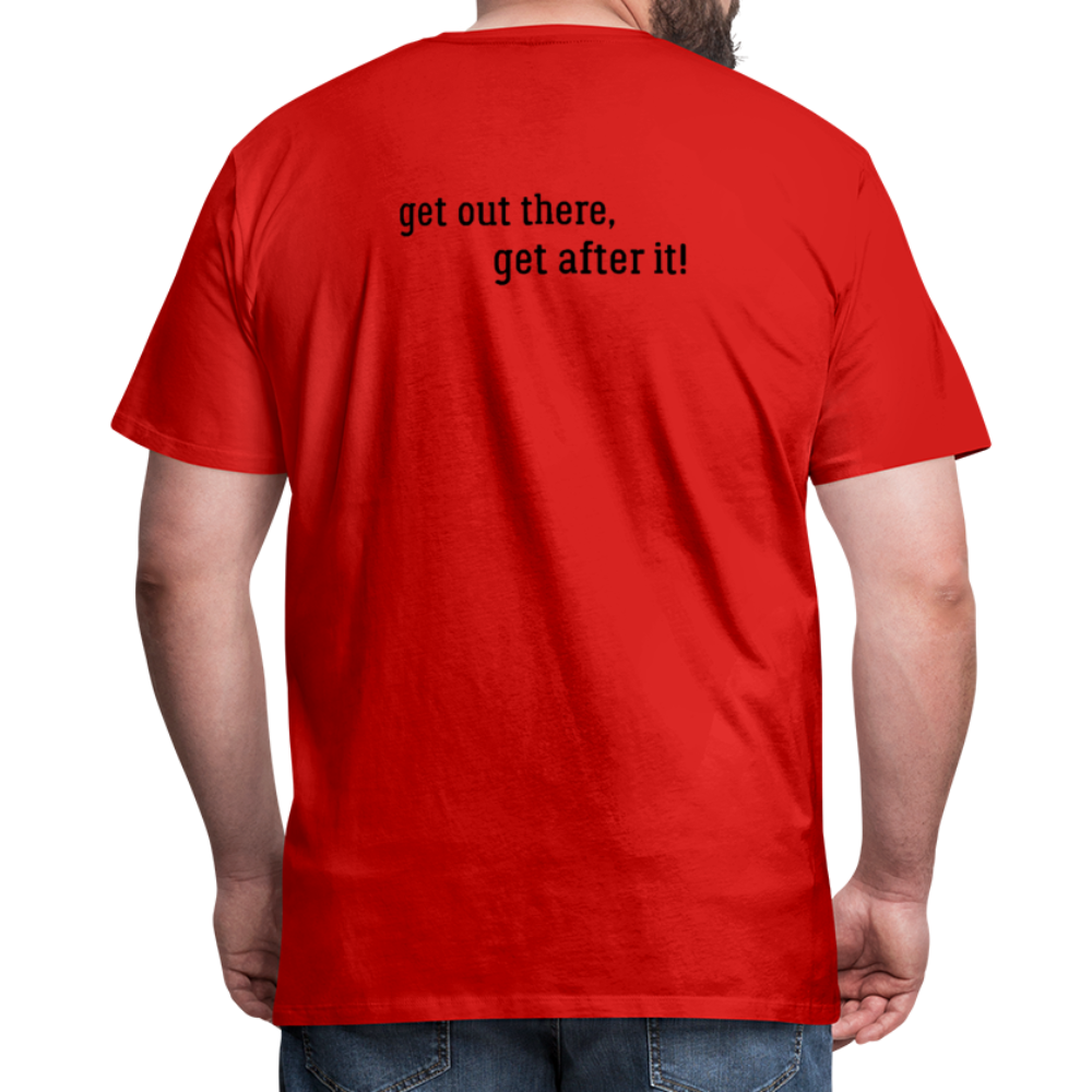 björn imperfekt human men's premium t-shirt - red