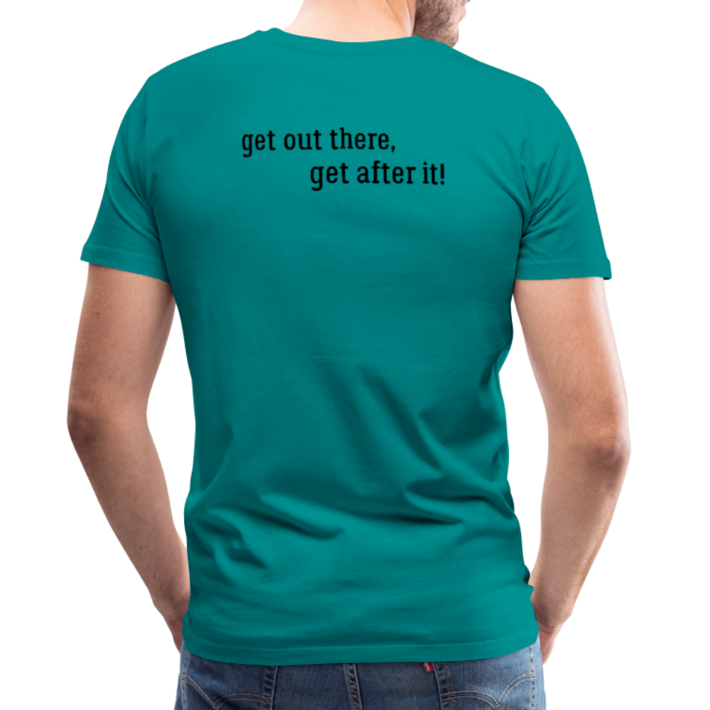 björn imperfekt human men's premium t-shirt - teal