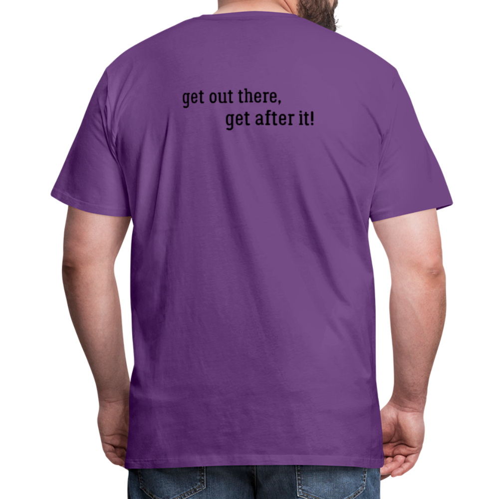 björn imperfekt human men's premium t-shirt - purple