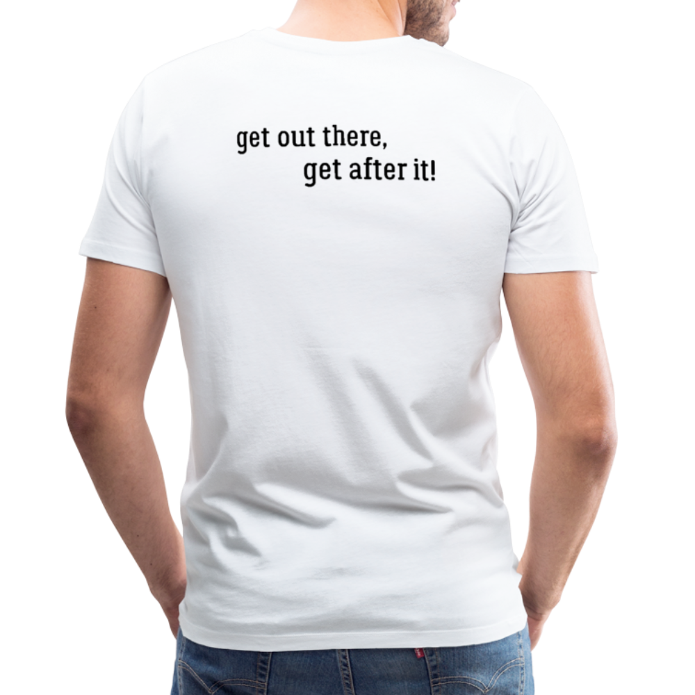 björn imperfekt human men's premium t-shirt - white