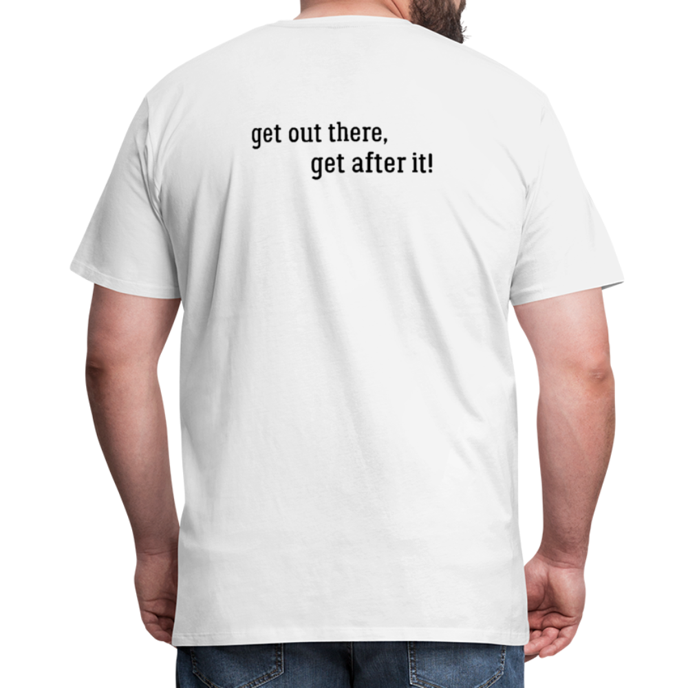 björn imperfekt human men's premium t-shirt - white