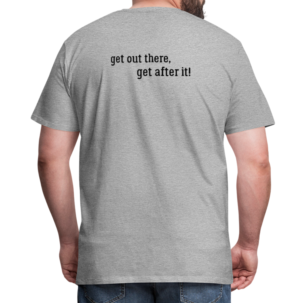 björn imperfekt human men's premium t-shirt - heather gray