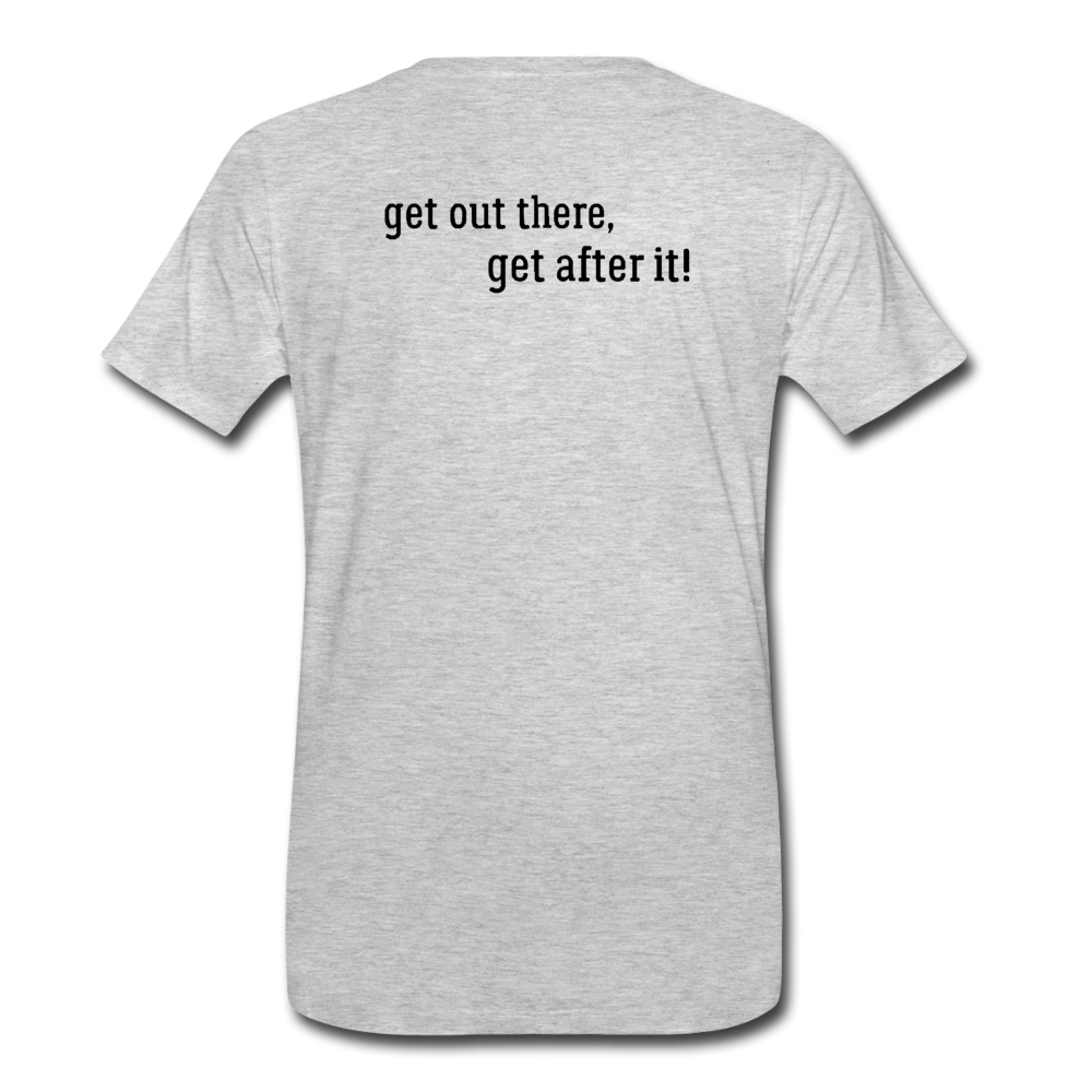 björn imperfekt human men's premium t-shirt - heather gray