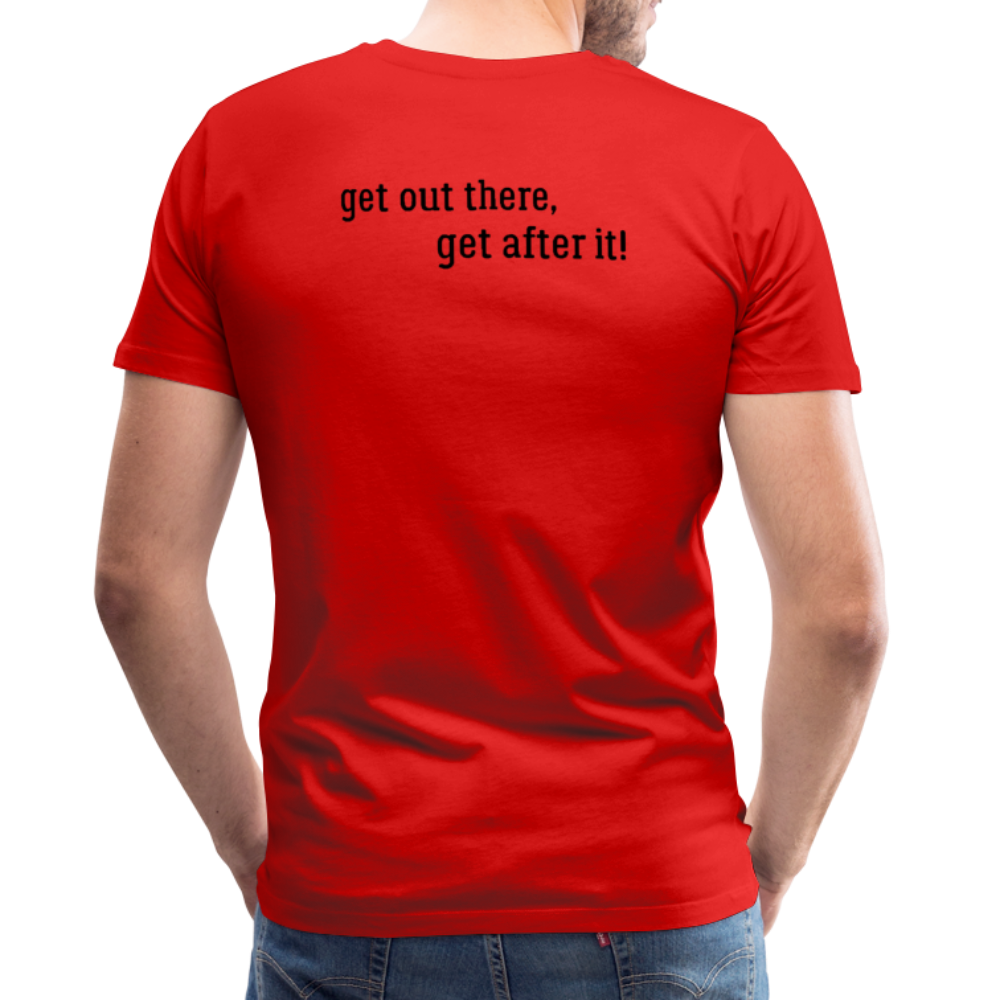 björn imperfekt human men's premium t-shirt - red