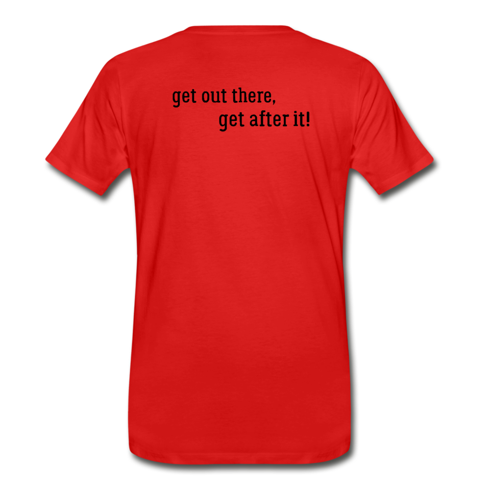 björn imperfekt human men's premium t-shirt - red