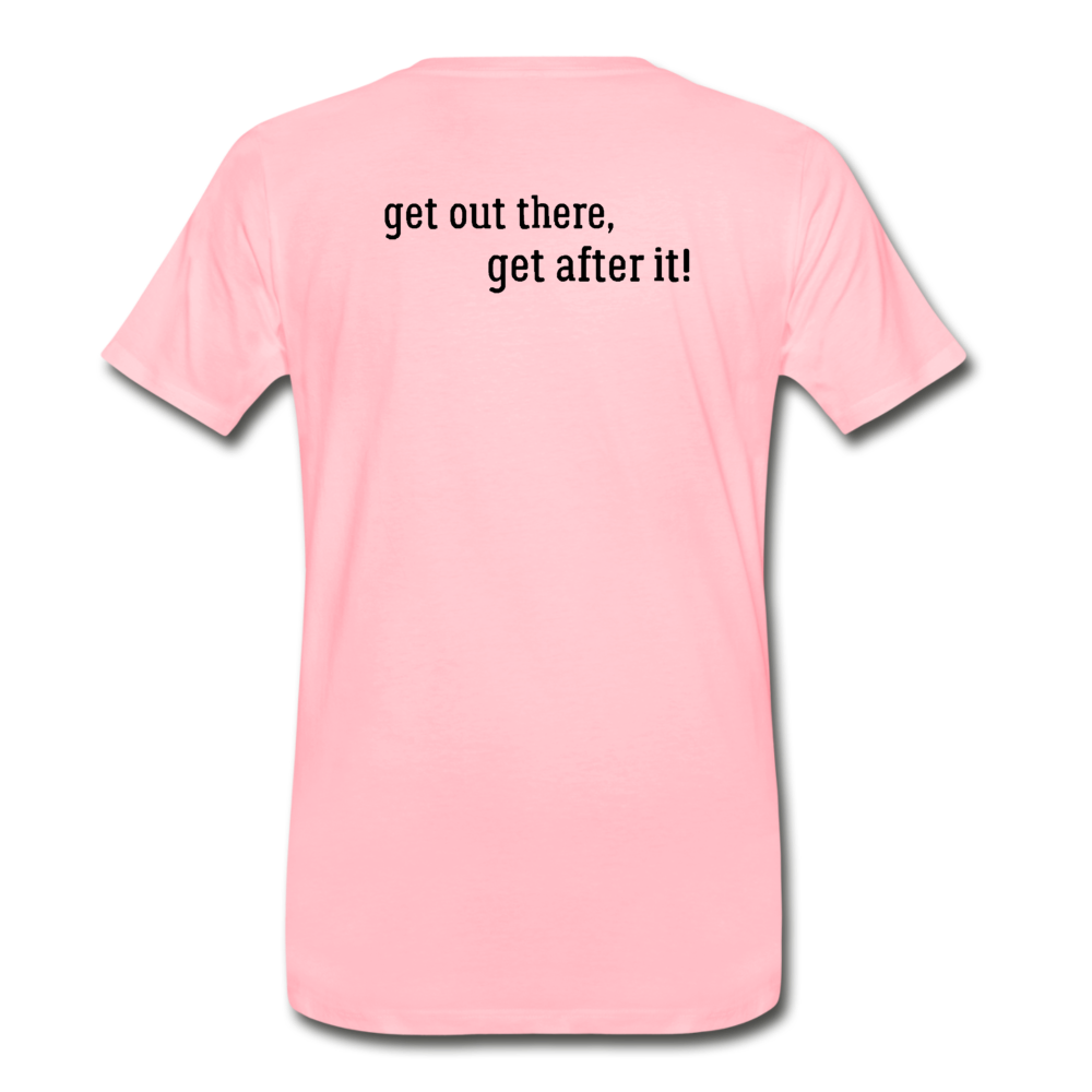 björn imperfekt human men's premium t-shirt - pink