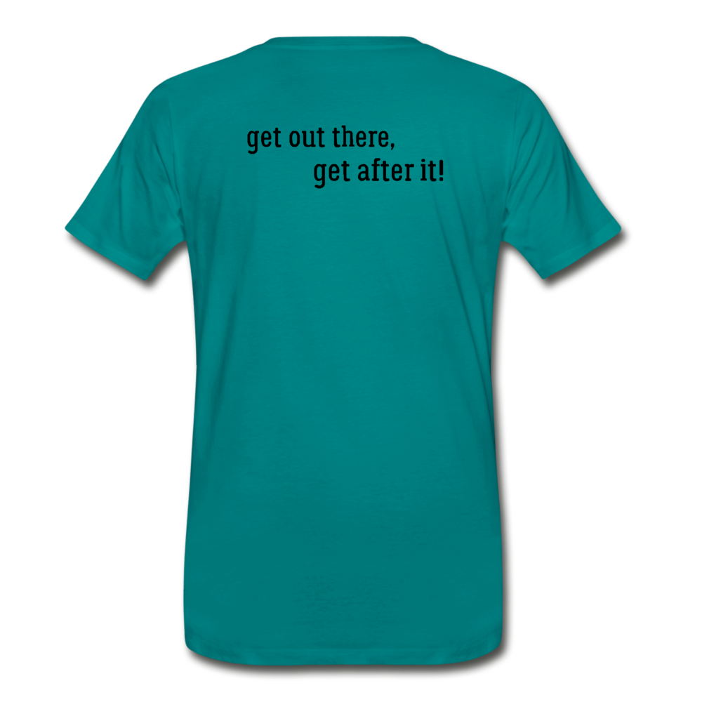 björn imperfekt human men's premium t-shirt - teal