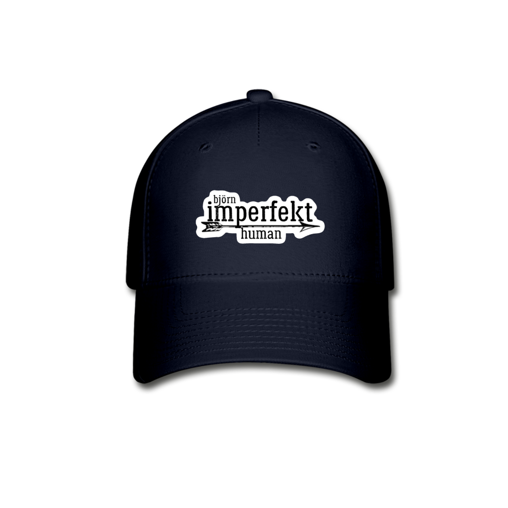 bjorn imperfekt human baseball cap - navy