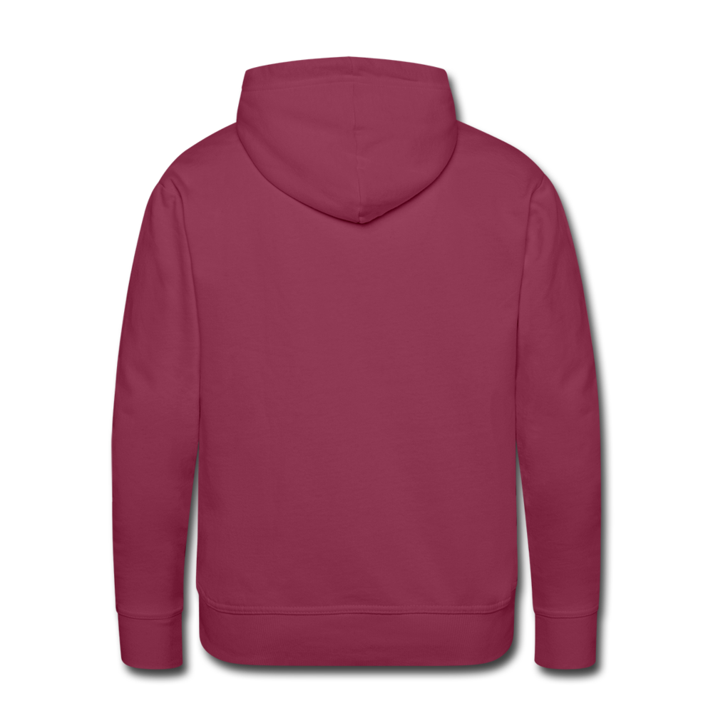 romans 3:23 men’s premium hoodie - burgundy