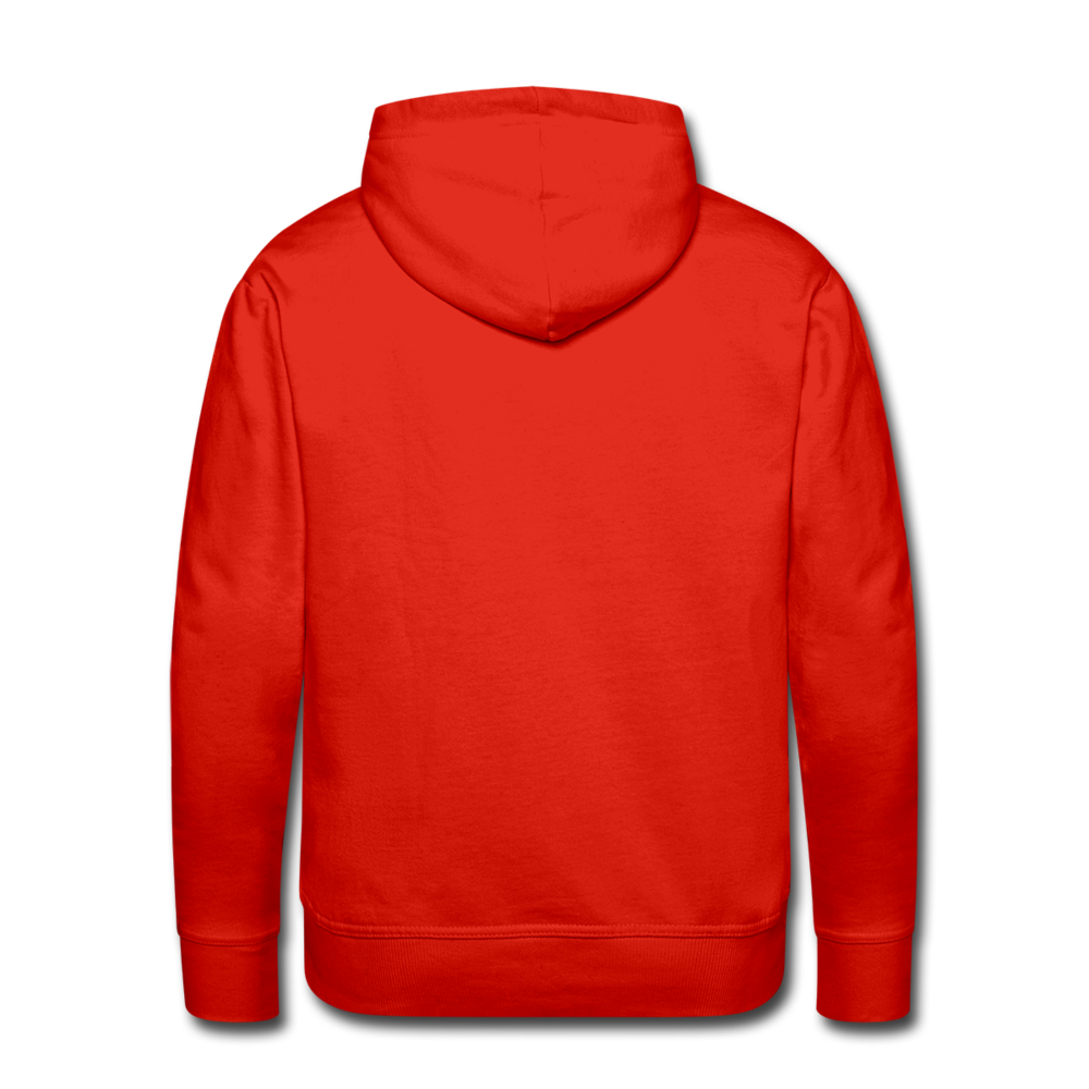 romans 3:23 men’s premium hoodie - red