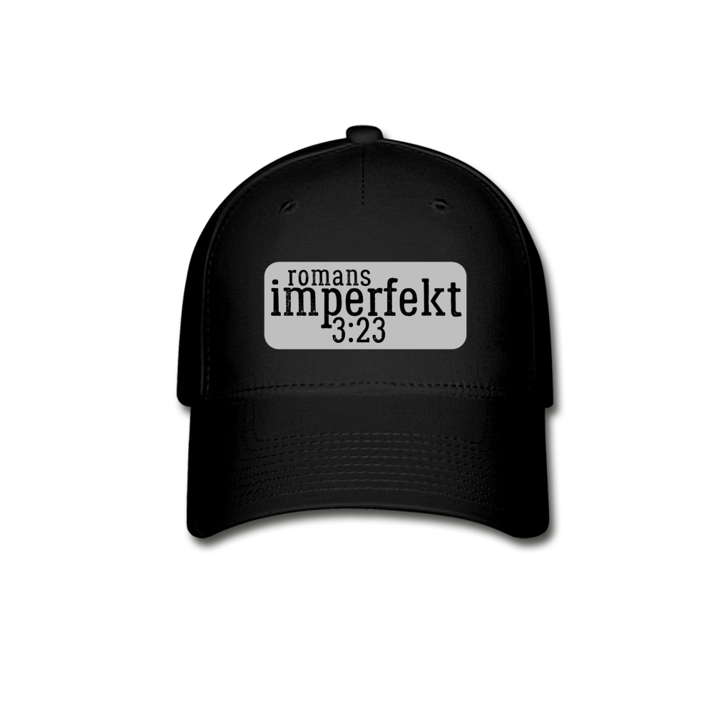 romans 3:23 baseball cap - black
