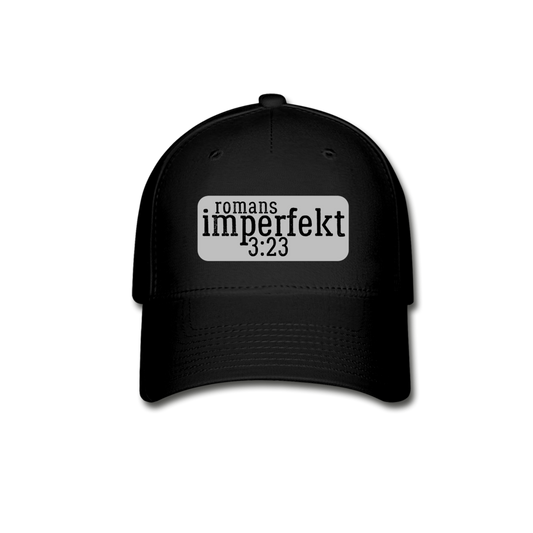 romans 3:23 baseball cap - black