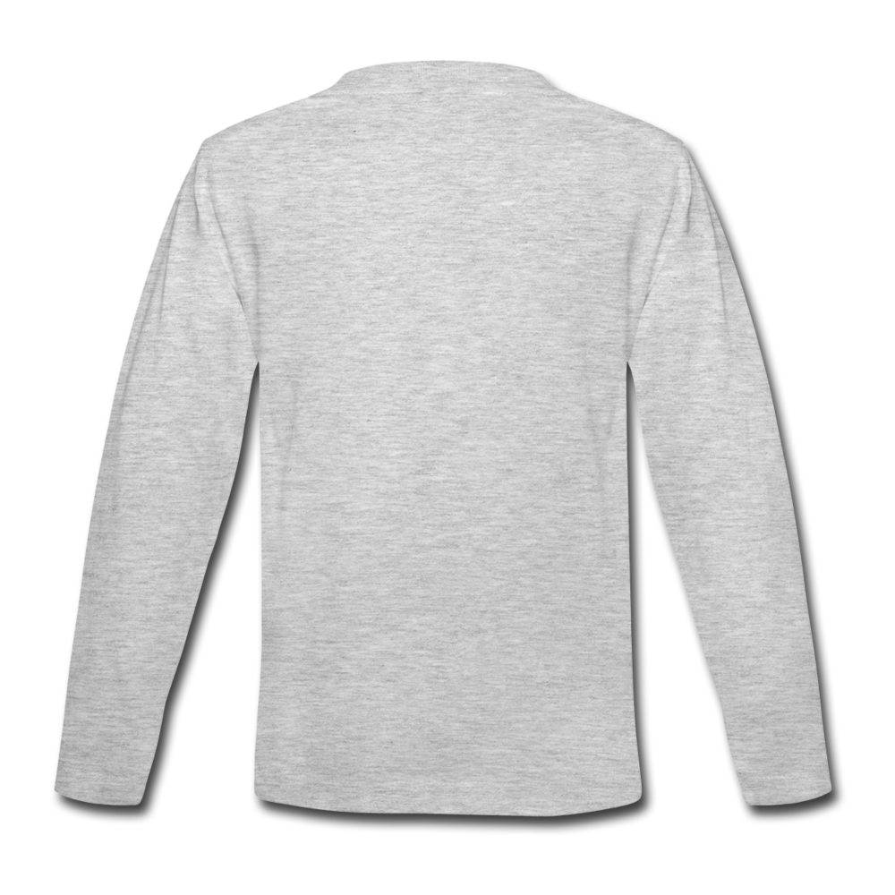 romans 3:23 kids' premium long sleeve t-shirt - heather gray