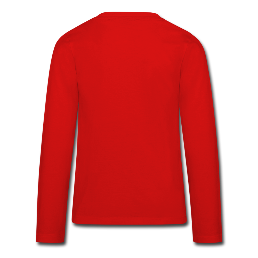 romans 3:23 kids' premium long sleeve t-shirt - red