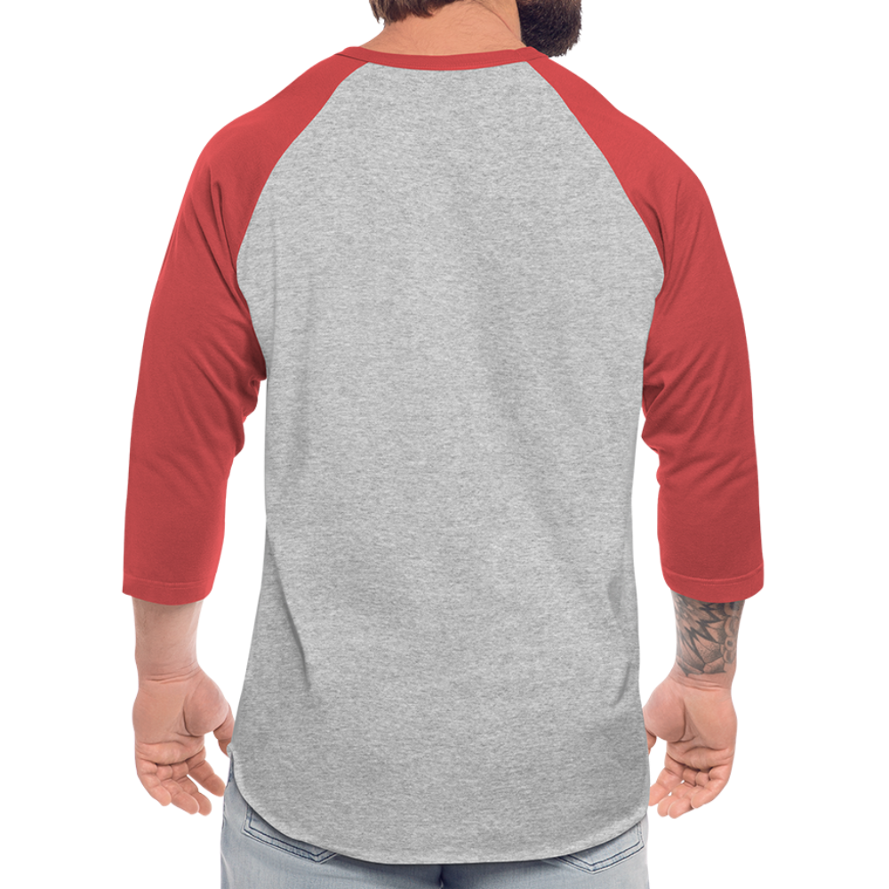 imperfekt offroad virginia baseball t-shirt - heather gray/red