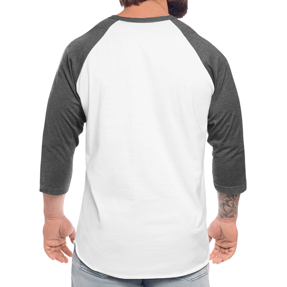 imperfekt offroad virginia baseball t-shirt - white/charcoal