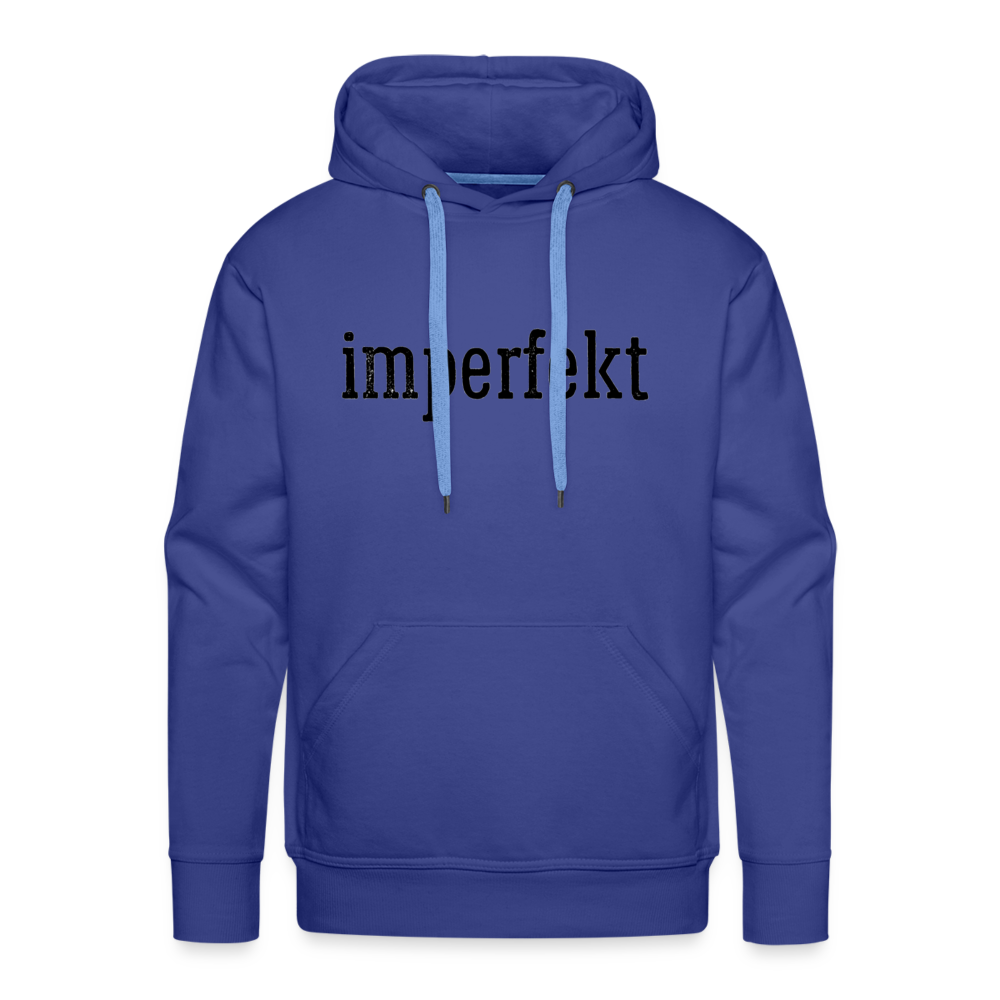 imperfekt men’s premium hoodie - royal blue
