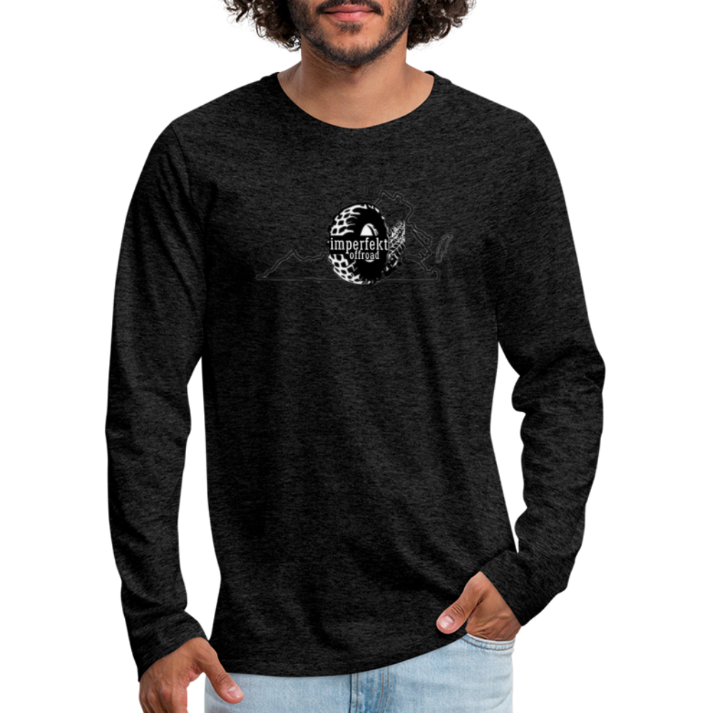 Men's Premium Long Sleeve T-Shirt - charcoal grey