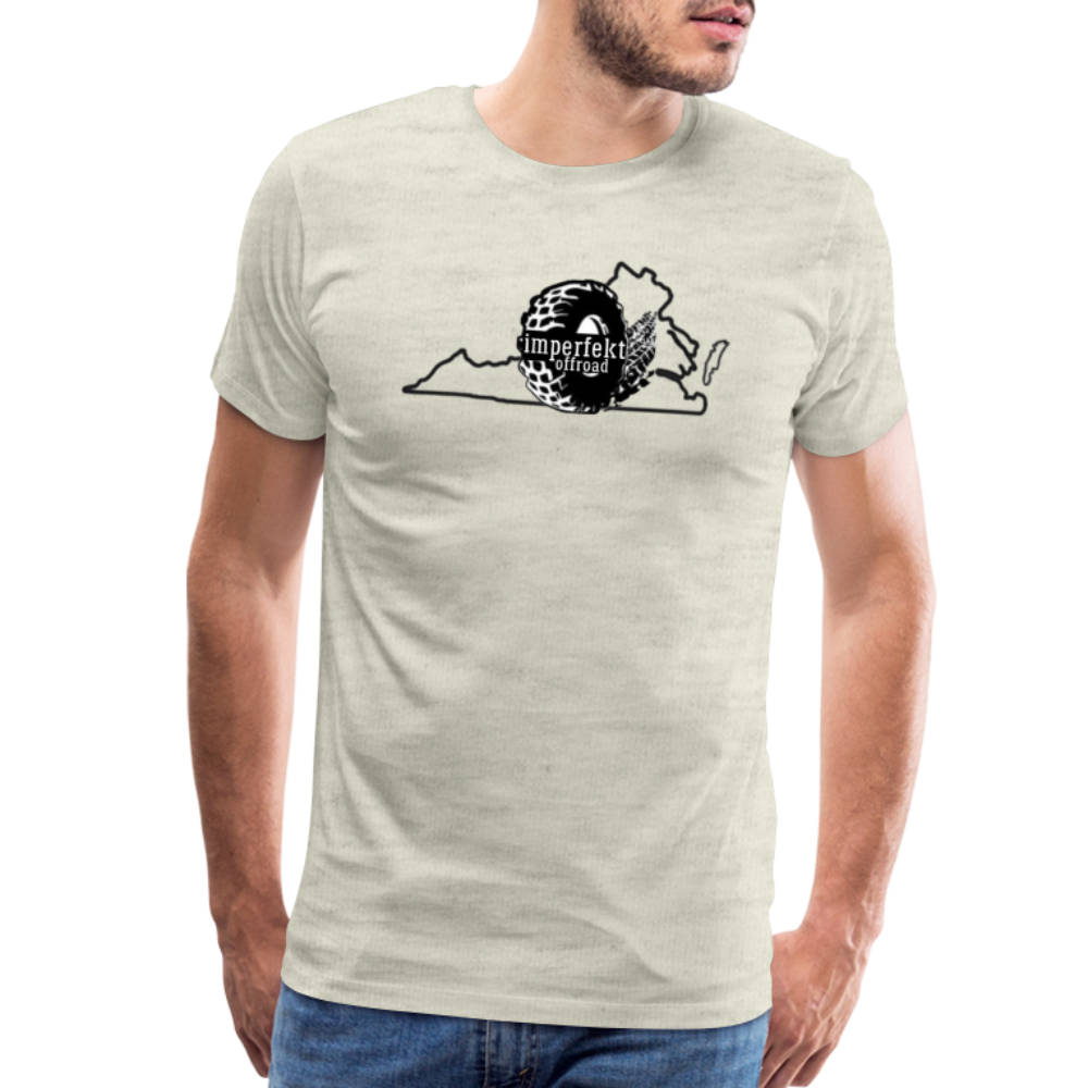 Men's Premium T-Shirt - heather oatmeal