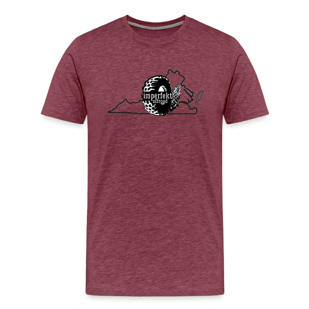 Men's Premium T-Shirt - heather burgundy