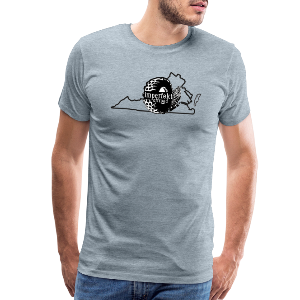 Men's Premium T-Shirt - heather ice blue