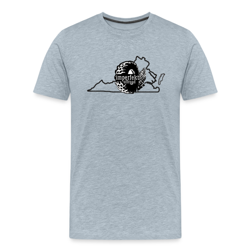 Men's Premium T-Shirt - heather ice blue