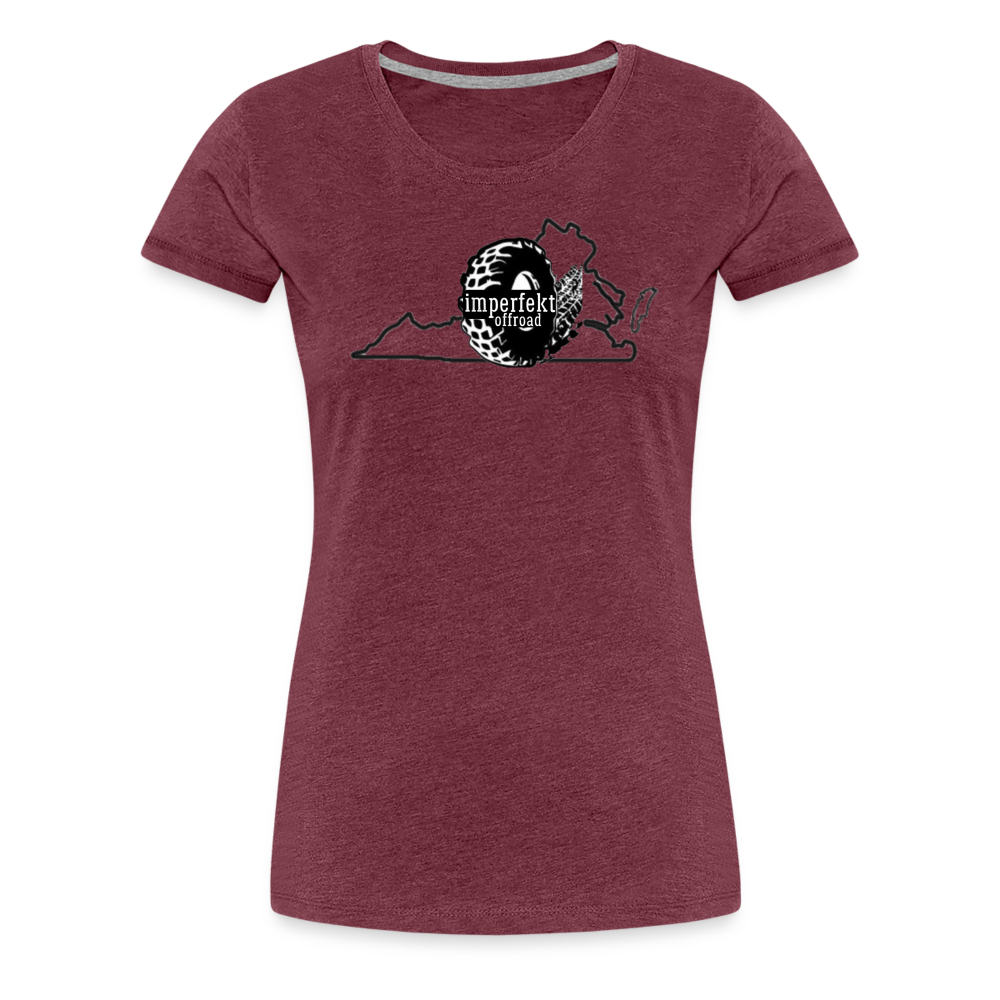 Women’s Premium T-Shirt - heather burgundy