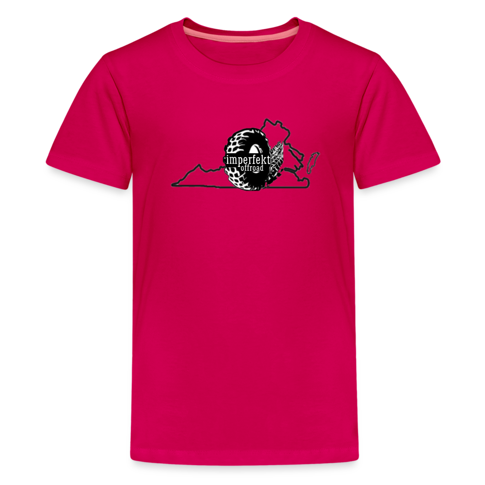 Kids' Premium T-Shirt - dark pink