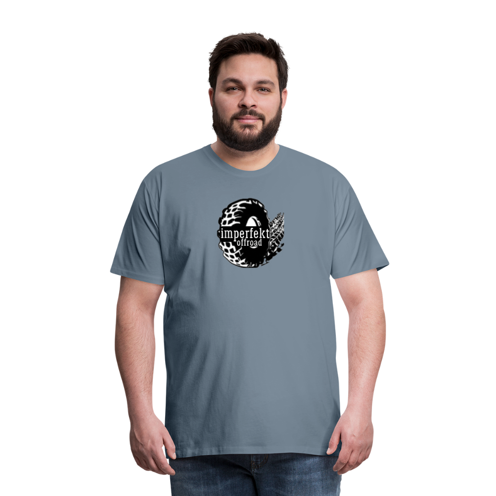 Men's Premium T-Shirt - steel blue