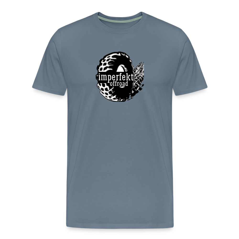 Men's Premium T-Shirt - steel blue
