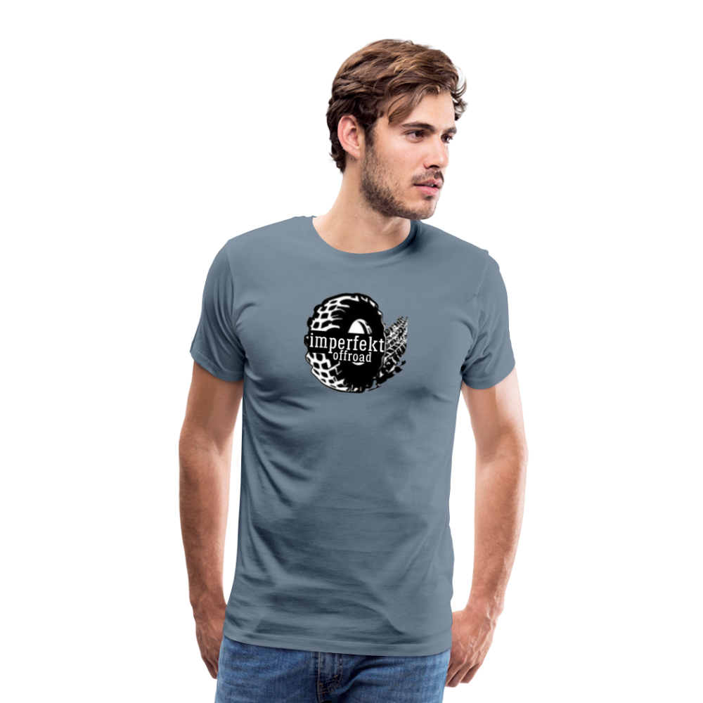 Men's Premium T-Shirt - steel blue